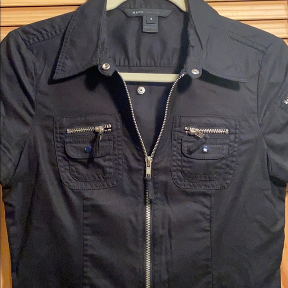 Vintage Marc Jacobs black zippered top - Picture 2 of 3